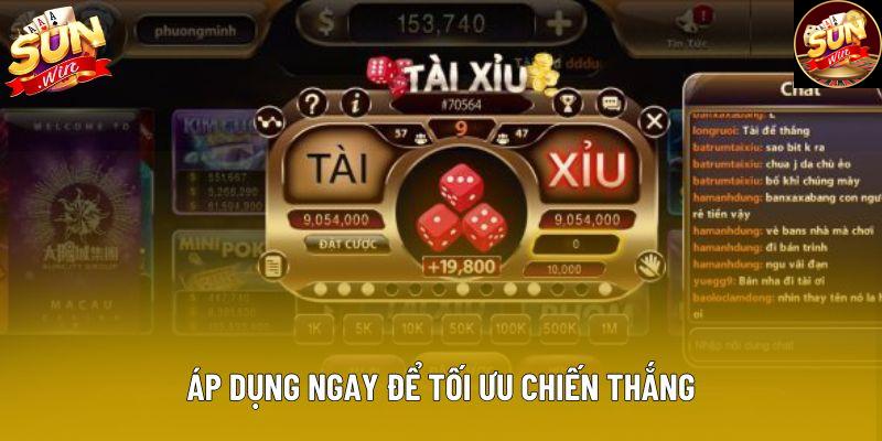 Áp dụng ngay để tối ưu chiến thắng Áp dụng ngay để tối ưu chiến thắng